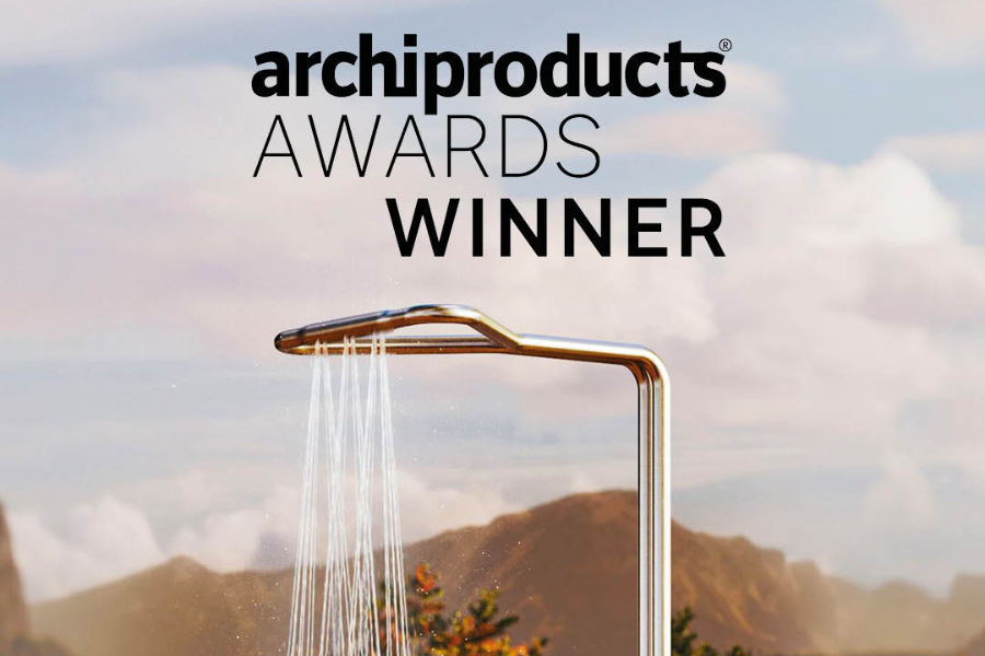 La columna de ducha Libeccio fue premiada en los Archiproducts Design Awards 2024